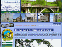 Tablet Screenshot of ferrieres-sur-sichon.fr